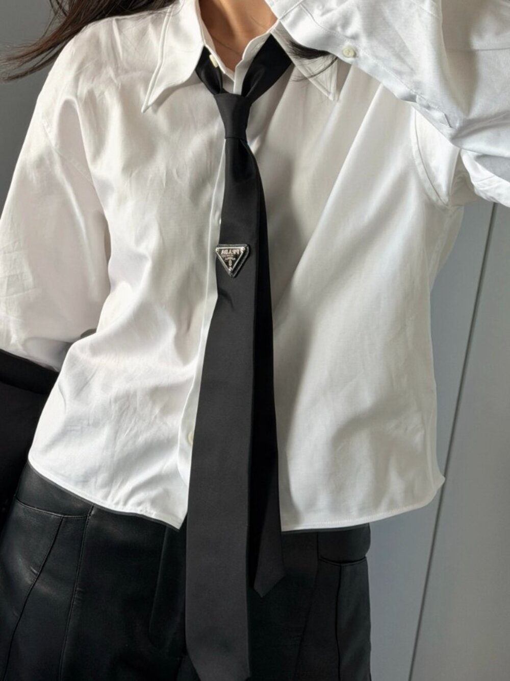 ✨PRADA Black Tie,Brand New